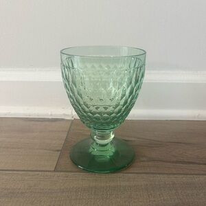 Villeroy & Boch Boston Goblet Green Wine Glass Crystal - Qty 1